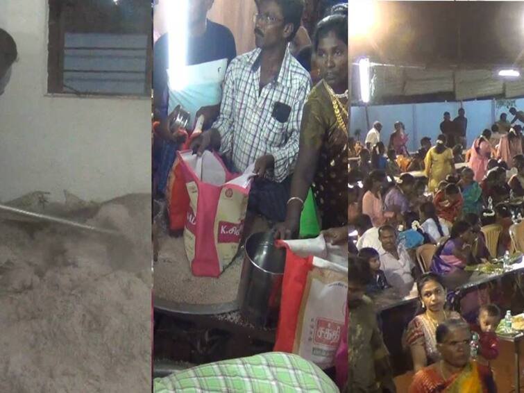 Church Festival: தூத்துக்குடி அருகே நடைபெற்ற அசன விருந்து.. மண்வெட்டி கொண்டு பரிமாறப்பட்ட உணவு!