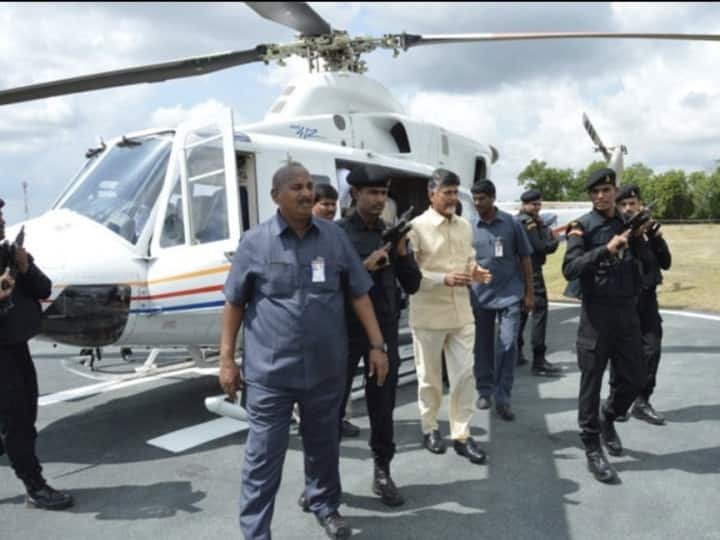 சந்திரபாபு நாயுடுக்கு என்னாச்சு? வழிதவறி சென்ற ஹெலிகாப்டர்.. ஆந்திராவில் பரபரப்பு