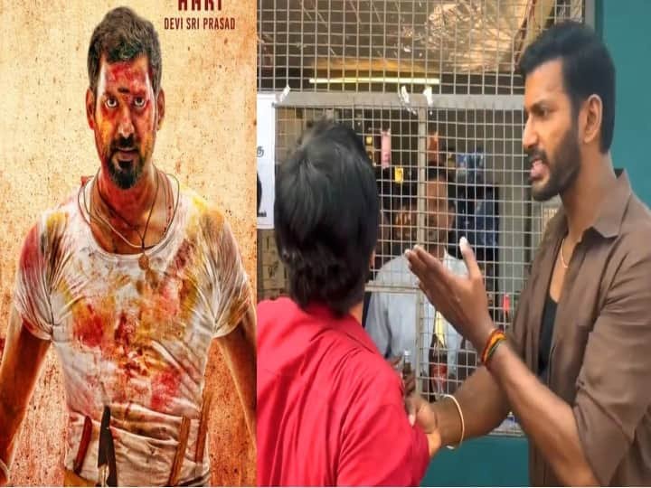Vishal Promotes Rathnam Through Social Media By Hitting The Drunkards Who Came To Tasmac Set
