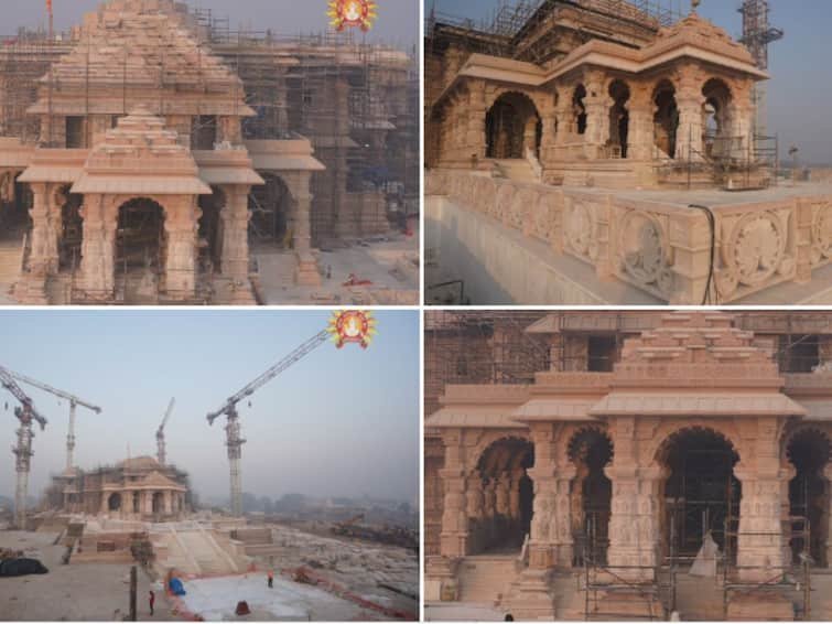Ram Temple Inauguration: Ayodhya Witnesses Festive Fervour As Stage Set For Grand Ceremony | Ayodhya Ram Mandir: நாடே எதிர்பார்க்கும், ராமர் கோயில் குடமுழுக்கு விழா: அயோத்தியில் இன்று கோலாகலம்