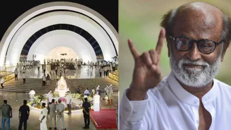 Rajinikanth attend the function and talks about Kalaignar Memorial