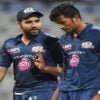 ipl 2024 hardik pandya remained silent on rohit sharma mumbai indians captaincy down – Watch Video