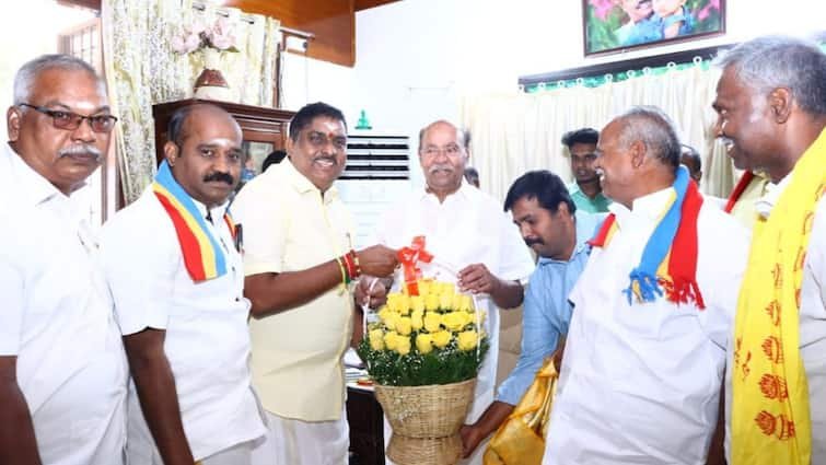 Lok Sabha Election 2024 BJP Candidate Namachivayam Paid A Courtesy Call On Bamaka Founder Ramadas At His Residence In Thilapuram – TNN | Lok Sabha Election 2024: புதுச்சேரி எம்.பியாக இவர்தான் வர போகிறார்