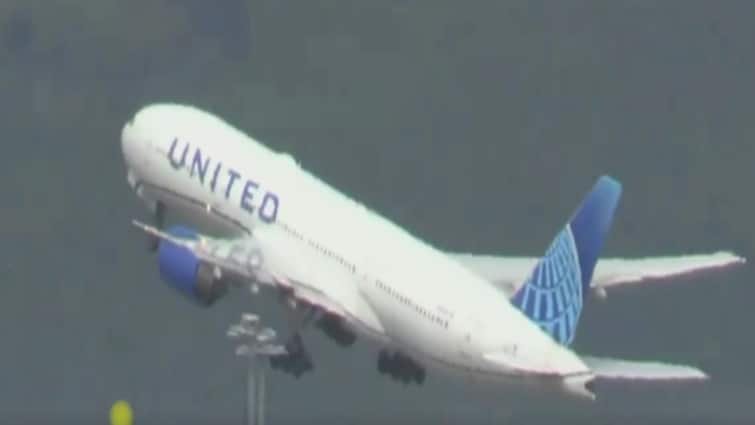 Plane Wheel Comes Out During TakeOff Flattens Cars Parked Below