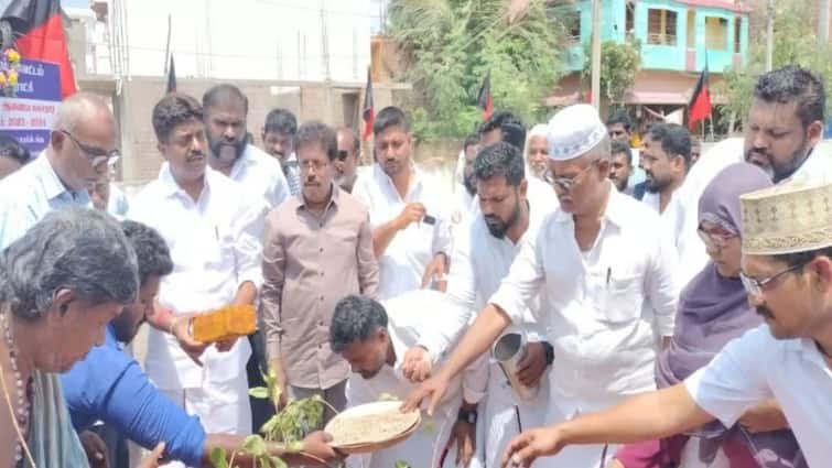 மும்மத பிரார்த்தனையுடன் அடிக்கல் நாட்டிய திமுக எம்எல்ஏக்கு குவியும் பாராட்டு..!