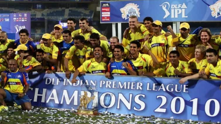 IPL 2010 Recap chennai super kings won ipl trophy player of the series sachin tendulkar man of the match suresh raina ms dhoni | IPL 2010 Recap: முதல் முறை கோப்பையை முத்தமிட்ட CSK! ஆதிக்கம் செலுத்திய சச்சின்! 3