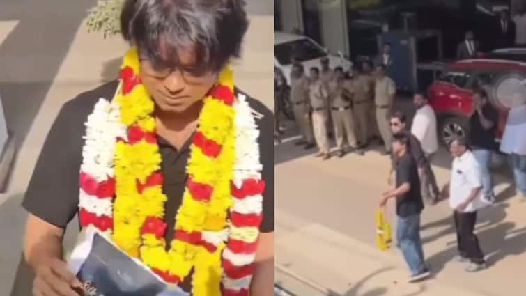 Watch Video: ரசிகை தூக்கி போட்ட மாலையை சட்டென கேட்ச் பிடித்த விஜய் – தி கோட் பட ஷூட்டிங்கில் மாஸ்!