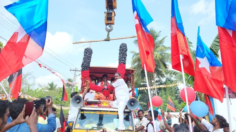 Lok Sabha Election 2024 Kanchipuram DMK candidate K. Selvam engaged in intensive vote collection in Maraimalainagar area today – TNN