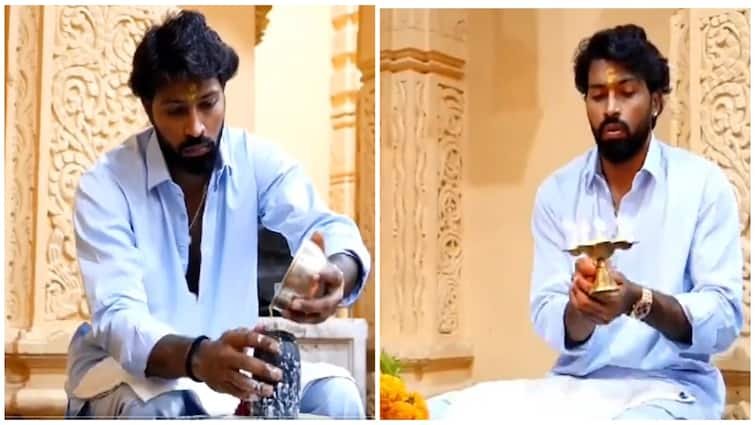 Mumbai Indians Captain Hardik Pandya Offers Prayers At Somnath Temple watch Video | Watch Video: தொடர் தோல்வி! சோம்நாத் கோயிலில் சாமி கும்பிட்ட ஹர்திக் பாண்ட்யா