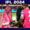 IPL 2024 RR vs RCB While throwing toss woman from Rajasthan brought the toss coin and gave it to the ground | RR vs RCB: பெங்களூருவிற்கு எதிரான போட்டி! மகளிரை கவுரவித்த ராஜஸ்தான்