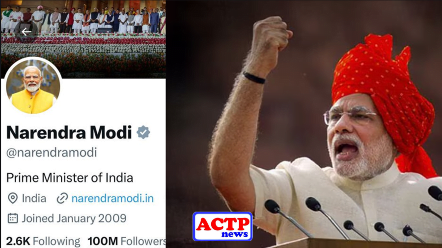 எக்ஸ் தளத்தில் சாதித்த பிரதமர் மோடி… 100 மில்லியனை கடந்த ஃபாலோயர்ஸ்…