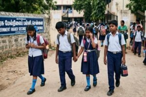 லீவு எல்லாம் ஓவர், நாளை முதல் ஸ்கூல் ஓபன்: வகுப்புகள் சுத்தம் செய்யும் பணி தீவிரம்  – ACTPnews.com