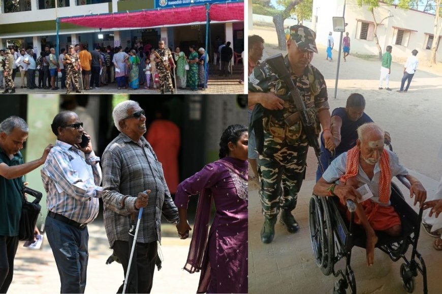 தமிழக சட்டமன்ற வாக்குப்பதிவு நிறைவு: கடந்த தேர்தலை விட கூடுதல் வாக்கு பதிவாகி சாதனை  - Kumudam
