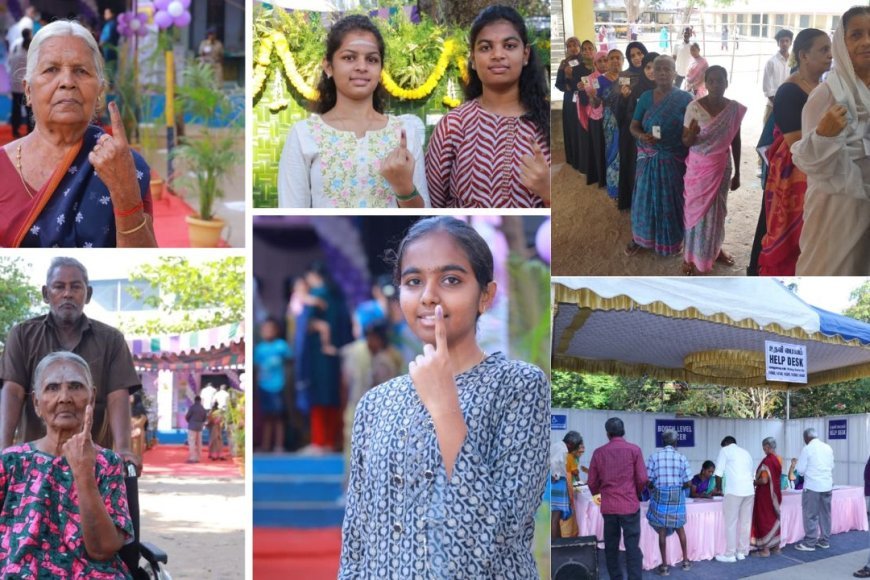 சட்டமன்ற தேர்தல் 3 மணி நிலவரம் :   70  சதவிகிதம் வாக்குப்பதிவு, 4 கோடி பேர் வாக்களிப்பு   - Kumudam