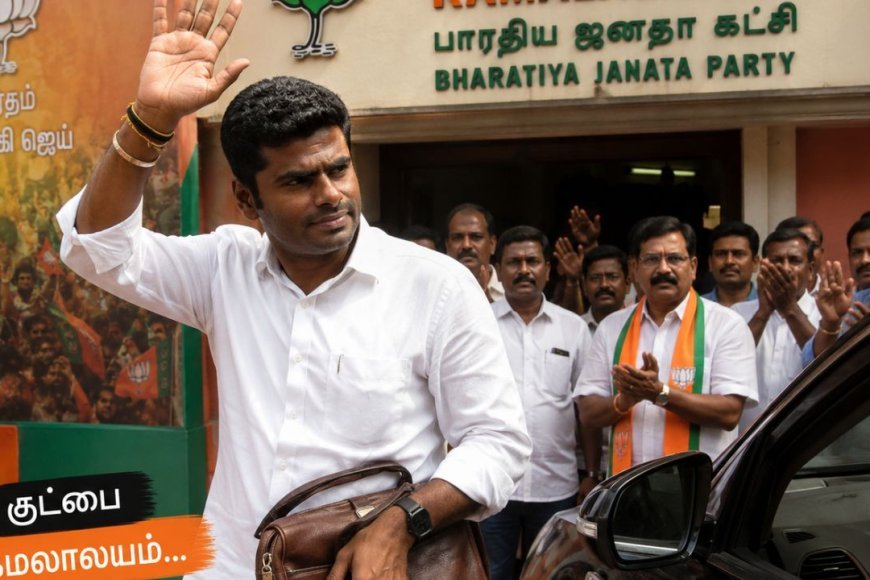 பாஜகவில் இருந்து விலகினார் அண்ணாமலை ? ஜூன் 4-ல் 'மக்கள் சக்தி இயக்கம்' கட்சியை அறிவிக்கிறார்! - Kumudam