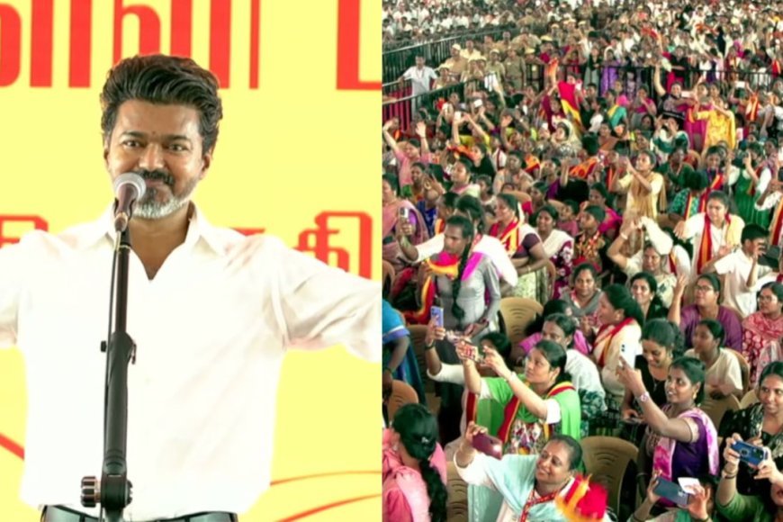 தற்குறி என்று கூறியவர்கள்தான், உங்களுடைய அரசியல் வாழ்க்கையையே கேள்விக்குறி ஆகிவிட்டார்கள்: திமுக மீது முதல்வர் விஜய் சாடல் - Kumudam