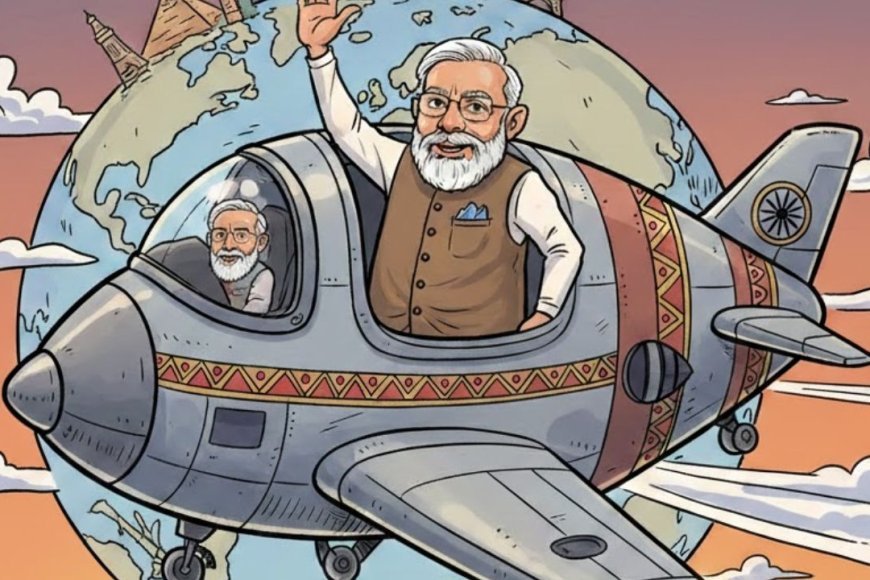 பிரதமர் மோடி வெளிநாட்டு பயண செலவு எவ்வளவு தெரியுமா ? 2021-25 ஆண்டுகளில் ரூ.462 கோடி - Kumudam