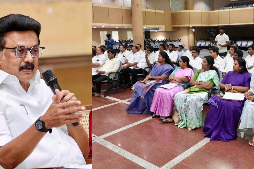 தேர்தல் தோல்வி, 234 தொகுதிகளுக்கு நேரில் சென்று கள ஆய்வு செய்ய 38 பேர் குழு: ஸ்டாலின் ஆலோசனை  - Kumudam