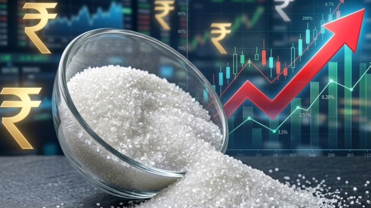 சர்க்கரை விலை கிடுகிடு உயர்வு.. ரூ.5,560 வரை எகிறியது! பண்டிகைக்கு முன் மத்திய அரசு அதிரடி